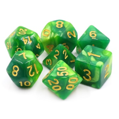 TMG Dice Lich's Aura (Green)